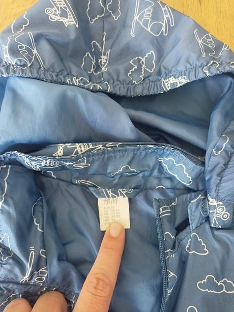 Jarná bunda 92, h&m,92