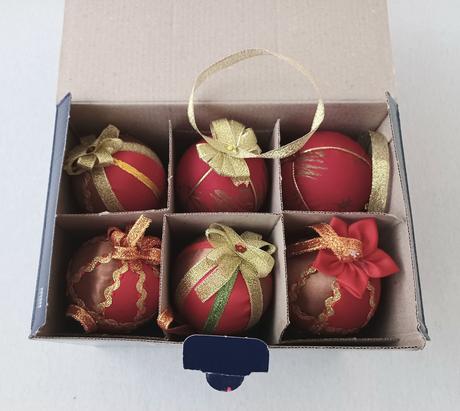 12 kusov vianočné gule, 