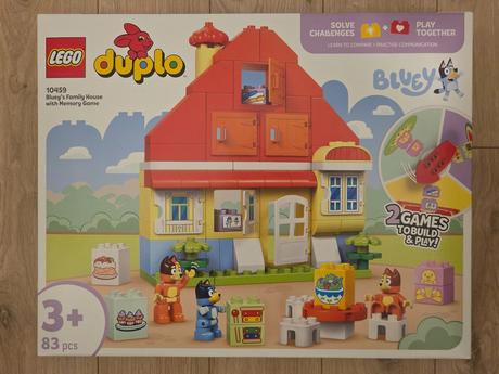 Lego duplo 10459 dom bluey a pamäťová hra, 
