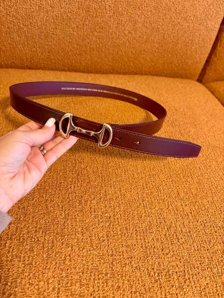 Dámsky kožený opasok, zn. h&m, h&m