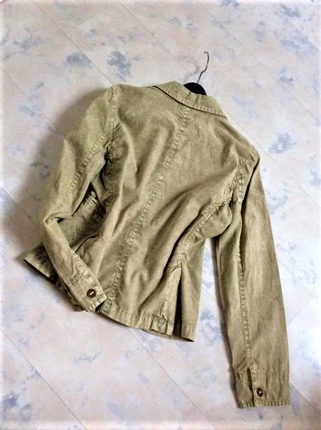 Plátenné naturálne sako, l