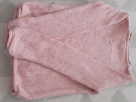 Ruzovy dievcensky pulover, h&m,116