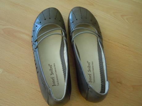 Kožené balerínky josef seibel, 36