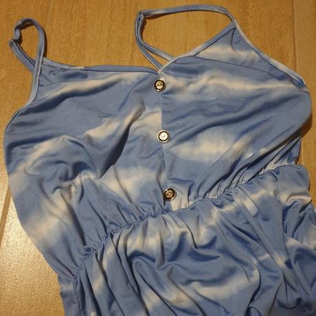 Šaty dlhé letné na ramienka, l