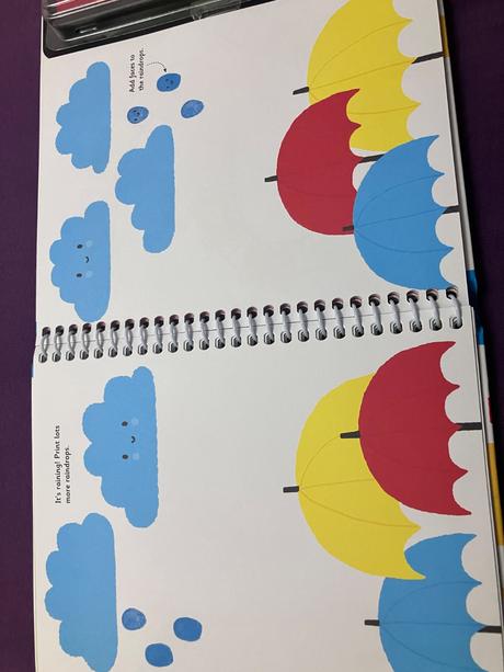 Malovanie prstami usborne kniha, 