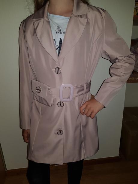 Jarný kabátik/plášť, 134