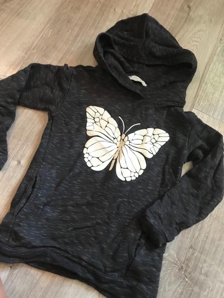 Mikinka motýlik 6-8 rokov, h&m,122