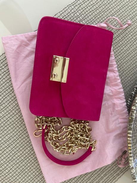 Spoločenská kabelka fuchsia, 