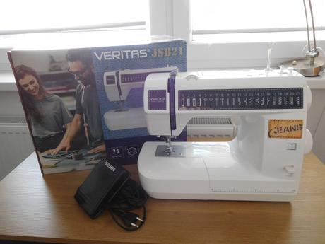 Šijací stroj veritas jeans,, 