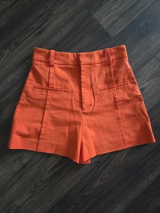 Krátke nohavice s vysokým pásom, zara,s