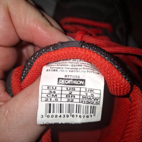 Outdoorové topánky quechua, quechua,34