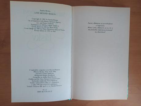 Sandra brownová - dilema lásky, 