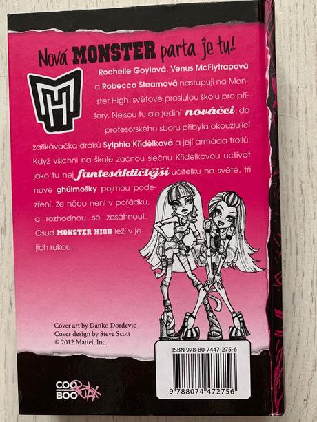 Monster high kniha- ghulmosky navzdy (cesky jazyk), 