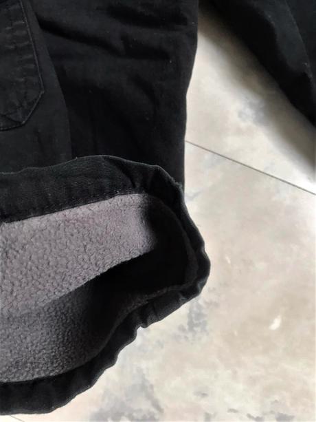 Zateplené nohavice/kapsáče, 80