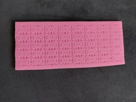 Silikónová srdiečková šablóna,