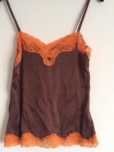 Pravy hodvab tielko top s, s