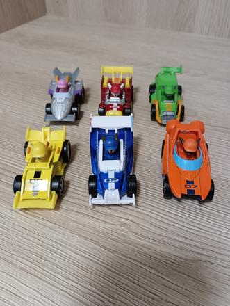 Paw patrol kovové autíčka 6ks,