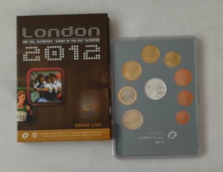 Sada minci slovensko 2012 proof, 