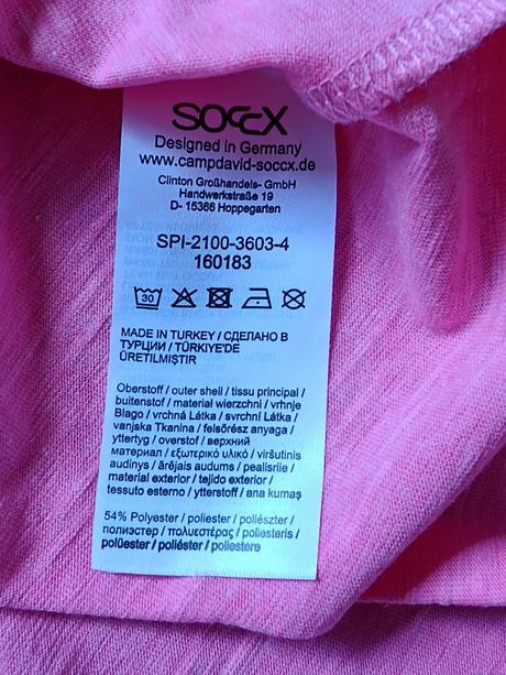 Soccx neonovo ruzove keasne tričko m, soccx,m
