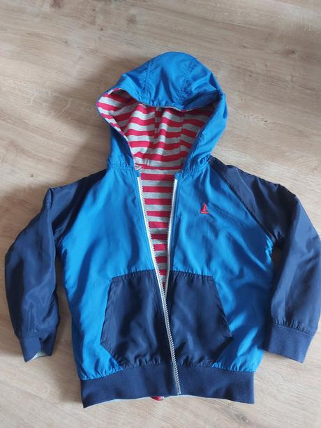 Prechodná bunda obojstranná next 6-7r, next,122