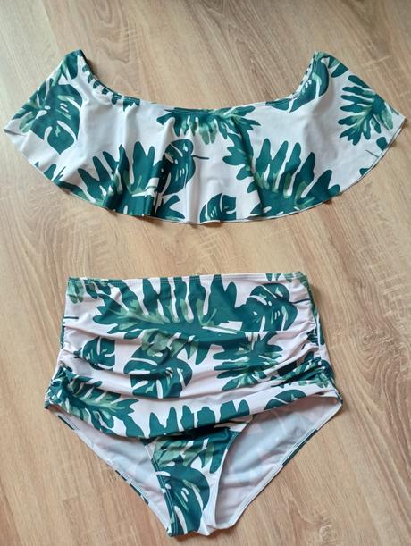 Plavky tropická potlač, m