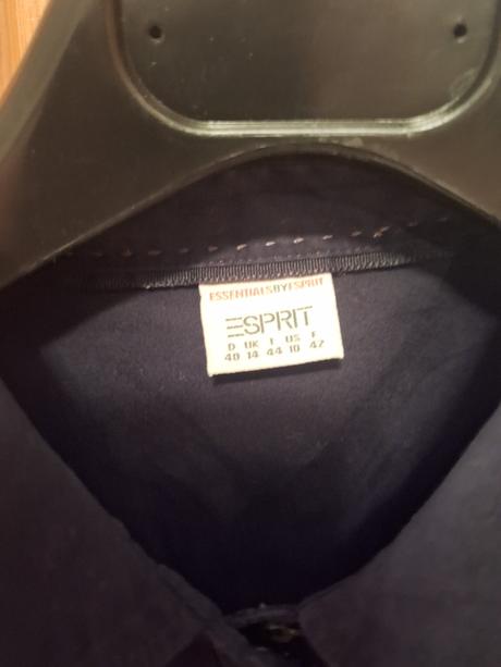 Čierna košeľa, esprit,40