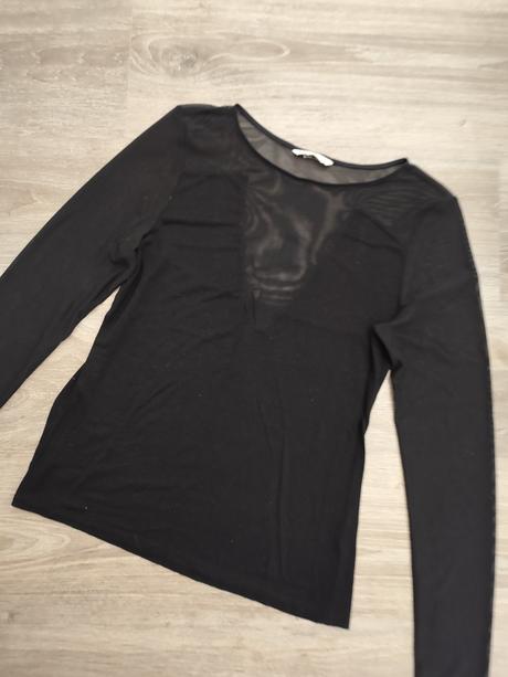 Sietkovany top, h&m,m