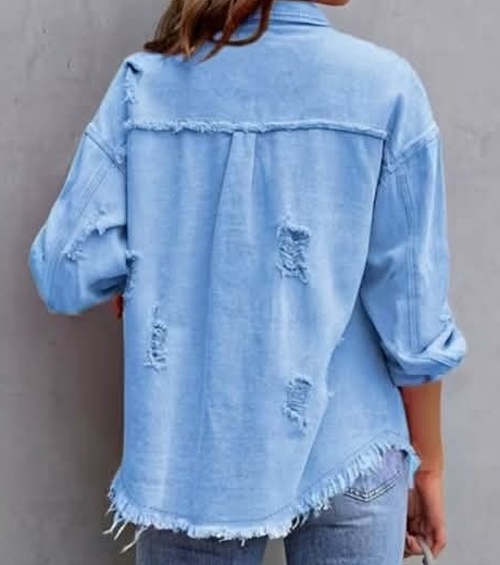 Dámska riflova bunda velk.xl, xl
