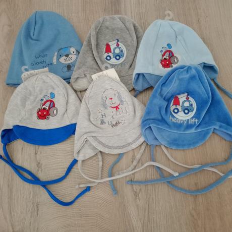 Prechodné čiapky pre bábätko, 56 / 62
