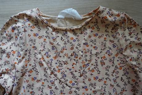 Tričko s kvietočkami, h&m,134