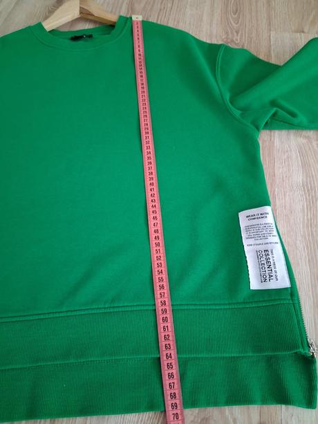 Zelená mikina, amisu,m