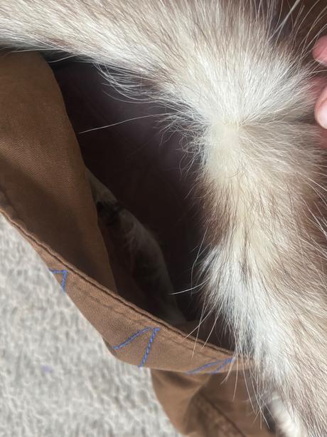 Hugo boss bunda s kozusinou, hugo boss,l