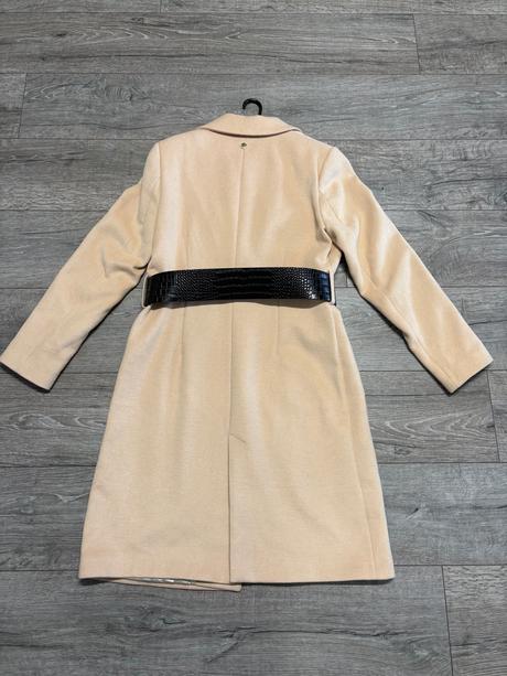 Kvalitny damsky kabat s opaskom zn. fracomina, fracomina,l