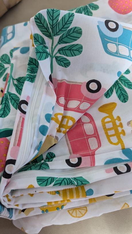 Ikea rörande 3-d súprava bielizne do postele mix, šírka (cm): 110,dĺžka (cm): 120