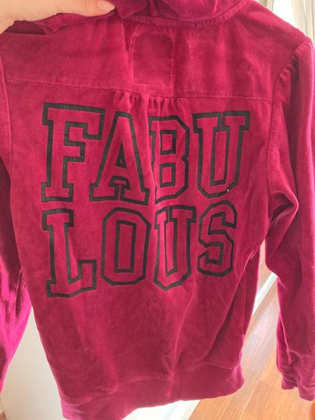 Velúrová mikina fabulous, gate,s