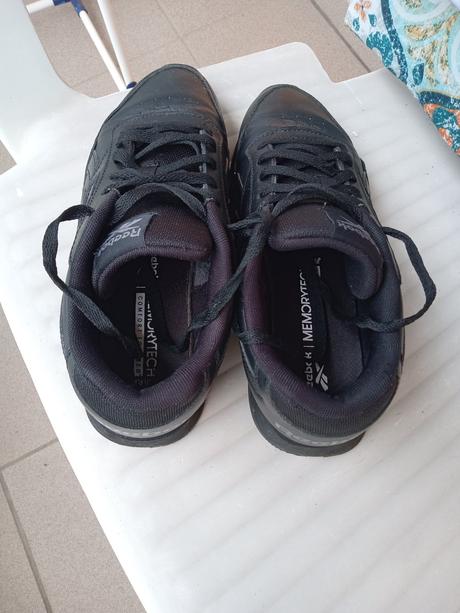 Cierne tenisky reebok 24,5 cm, reebok,39