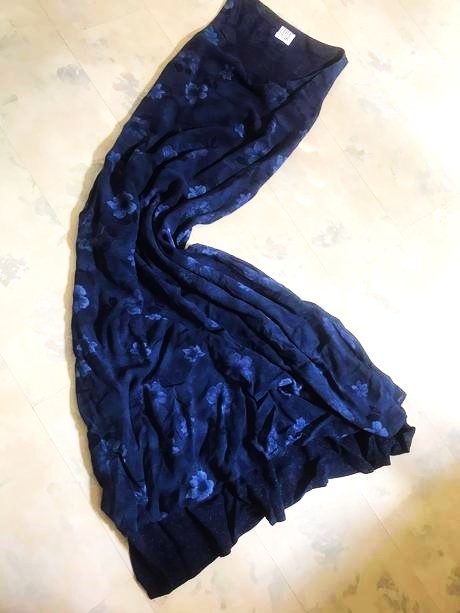 Super vrstvené šaty, m