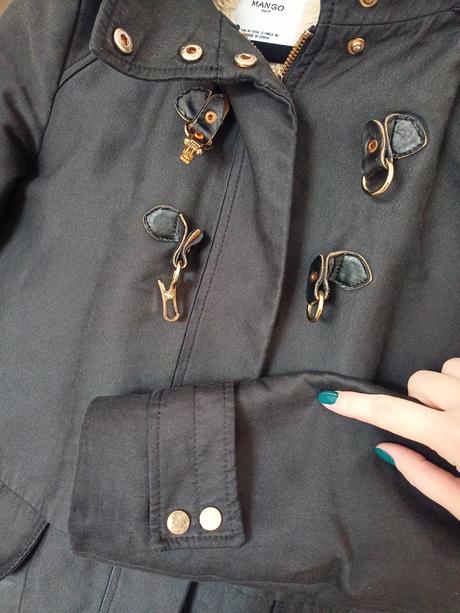 Zimná parka, mango,m