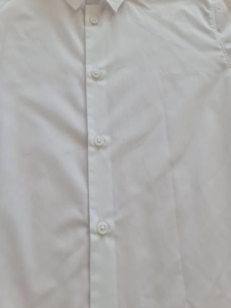 Chlapčenská biela košeľa, h&m,164