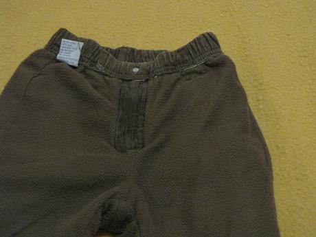 Menžestrové podšívané nohavice, 110