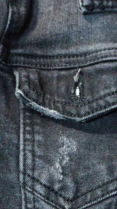 Rifľová bunda, moderná, málinko nosená, stradivarius,26