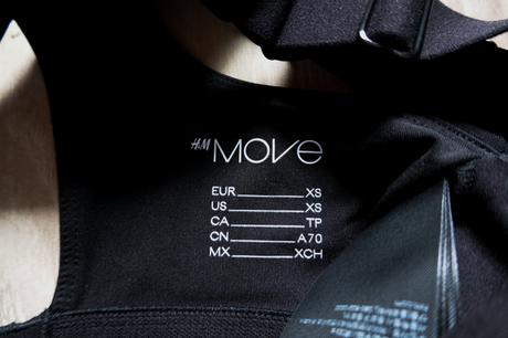 Športový top h&m move, h&m,xs
