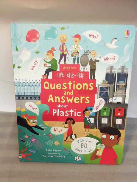 Usborne lift-the-flap q&a about plastic nsp22,