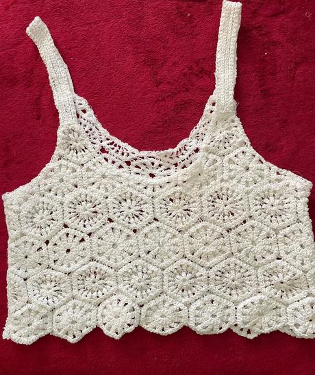 Hackovane topy 3ks, s