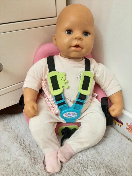 Sedačka na bicykel babyborn, 