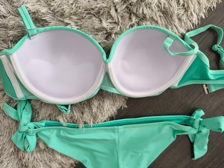 Dvojdielne push up plavky brazílky, l