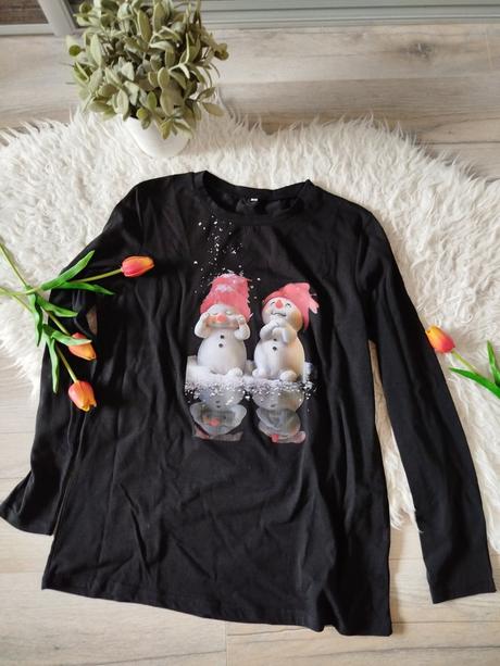 Tričko so snehuliakom, s