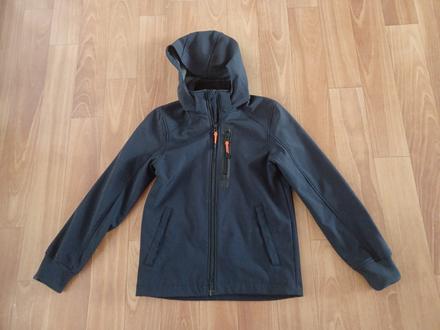 Softshelova bunda, h&m,140