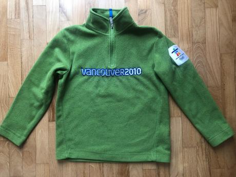 Flisová mikina detské m, 