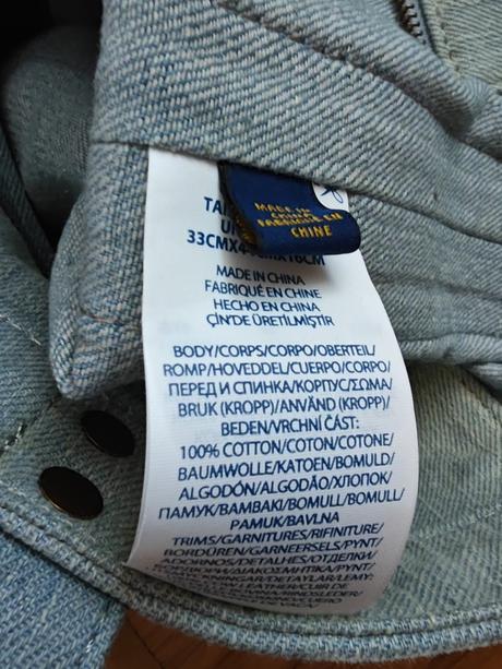 Ralph lauren bear originál jeans bag, ralph lauren